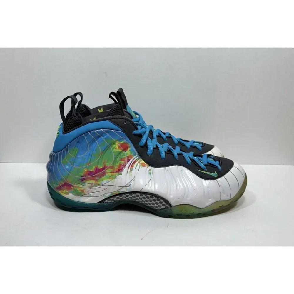Nike Air Foamposite One Premium Weatherman Blue 2013 Mens Size 13 575420-100